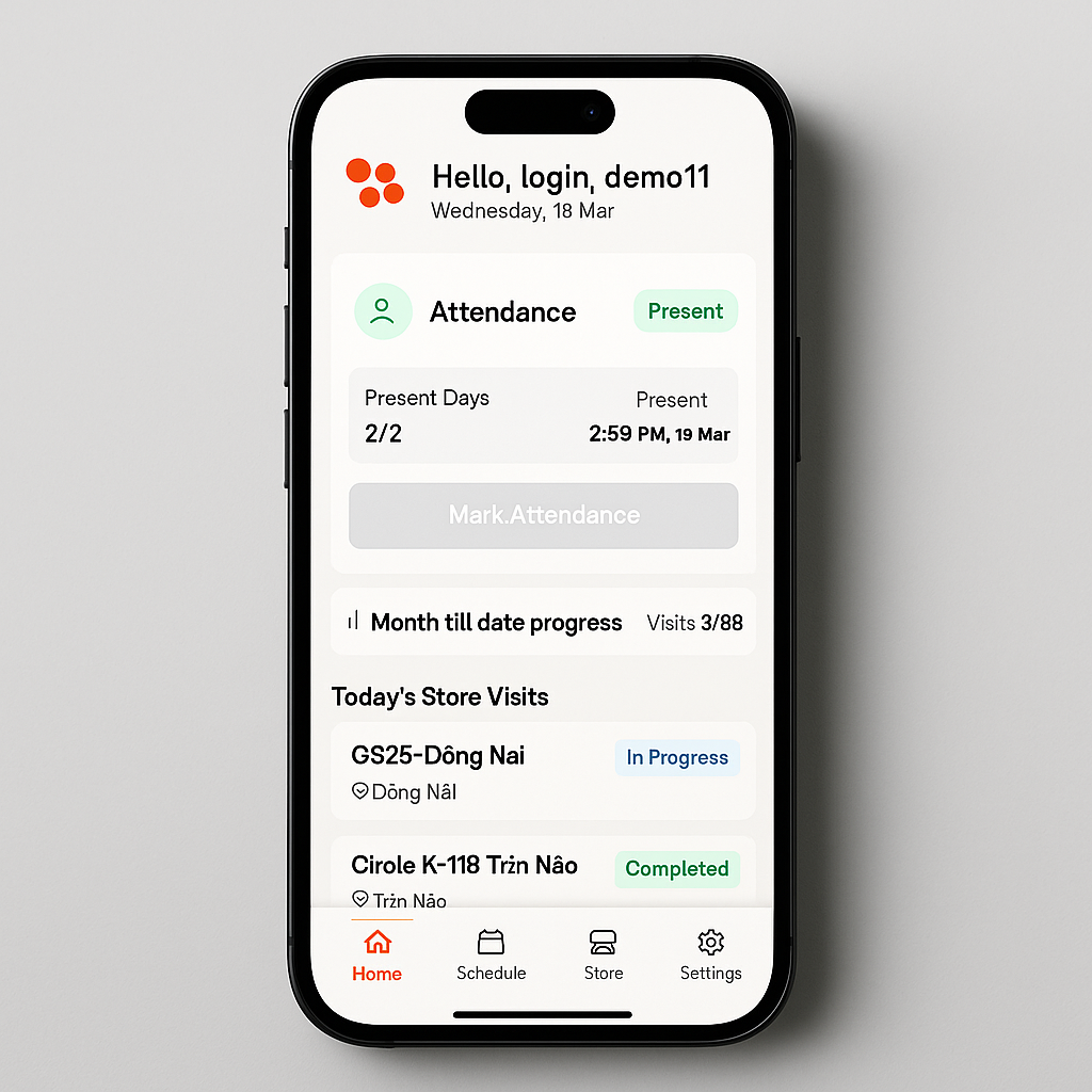 SFA - Store Management System